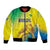 Custom Brazil Football Bomber Jacket Go Canarinho Go