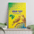 Custom Brazil Football Canvas Wall Art Go Canarinho Go