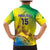 Custom Brazil Football Family Matching Mermaid Dress and Hawaiian Shirt Go Canarinho Go