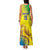 Custom Brazil Football Family Matching Tank Maxi Dress and Hawaiian Shirt Go Canarinho Go