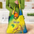 Custom Brazil Football Grocery Bag Go Canarinho Go