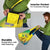 Custom Brazil Football Grocery Bag Go Canarinho Go