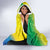Custom Brazil Football Hooded Blanket Go Canarinho Go