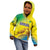 Custom Brazil Football Kid Hoodie Go Canarinho Go
