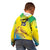 Custom Brazil Football Kid Hoodie Go Canarinho Go