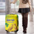 Custom Brazil Football Luggage Cover Go Canarinho Go