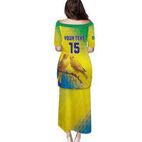 Custom Brazil Football Puletasi Go Canarinho Go