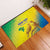 Custom Brazil Football Rubber Doormat Go Canarinho Go