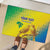 Custom Brazil Football Rubber Doormat Go Canarinho Go