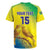 Custom Brazil Football Rugby Jersey Go Canarinho Go