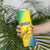 Custom Brazil Football Skinny Tumbler Go Canarinho Go