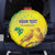 Custom Brazil Football Spare Tire Cover Go Canarinho Go