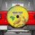 Custom Brazil Football Spare Tire Cover Go Canarinho Go