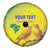Custom Brazil Football Spare Tire Cover Go Canarinho Go