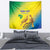Custom Brazil Football Tapestry Go Canarinho Go