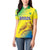 Custom Brazil Football Women Polo Shirt Go Canarinho Go