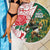 South Africa and England Rugby Beach Blanket Springboks Mascot With Red Rose