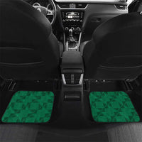 South Africa and England Rugby Car Mats Springboks Mascot With Red Rose