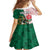 Personalized South Africa and England Rugby Family Matching Summer Maxi Dress and Hawaiian Shirt Springboks Mascot With Red Rose