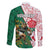 Personalized South Africa and England Rugby Family Matching Summer Maxi Dress and Hawaiian Shirt Springboks Mascot With Red Rose