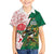Personalized South Africa and England Rugby Family Matching Summer Maxi Dress and Hawaiian Shirt Springboks Mascot With Red Rose