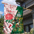 South Africa and England Rugby Garden Flag Springboks Mascot With Red Rose