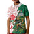 Personalized South Africa and England Rugby Kid Polo Shirt Springboks Mascot With Red Rose