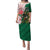 Personalized South Africa and England Rugby Puletasi Springboks Mascot With Red Rose