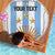Custom Argentina Football Beach Blanket Vamos Vamos Argentina