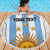 Custom Argentina Football Beach Blanket Vamos Vamos Argentina