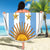 Custom Argentina Football Beach Blanket Vamos Vamos Argentina