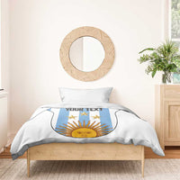 Custom Argentina Football Bedding Set Vamos Vamos Argentina