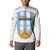 Custom Argentina Football Button Sweatshirt Vamos Vamos Argentina