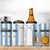 Custom Argentina Football 4 in 1 Can Cooler Tumbler Vamos Vamos Argentina