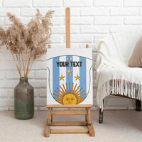 Custom Argentina Football Canvas Wall Art Vamos Vamos Argentina
