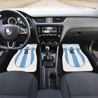 Custom Argentina Football Car Mats Vamos Vamos Argentina
