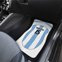 Custom Argentina Football Car Mats Vamos Vamos Argentina