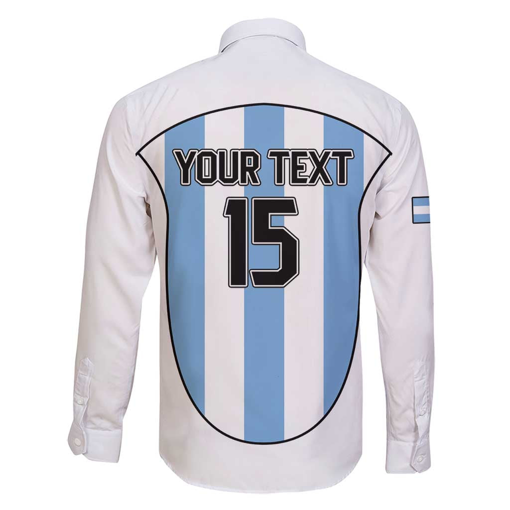 Custom Argentina Football Family Matching Mermaid Dress and Hawaiian Shirt Vamos Vamos Argentina