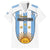 Custom Argentina Football Family Matching Off The Shoulder Long Sleeve Dress and Hawaiian Shirt Vamos Vamos Argentina