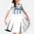 Custom Argentina Football Family Matching Off Shoulder Maxi Dress and Hawaiian Shirt Vamos Vamos Argentina