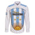 Custom Argentina Football Family Matching Puletasi and Hawaiian Shirt Vamos Vamos Argentina