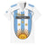 Custom Argentina Football Family Matching Short Sleeve Bodycon Dress and Hawaiian Shirt Vamos Vamos Argentina