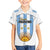 Custom Argentina Football Family Matching Short Sleeve Bodycon Dress and Hawaiian Shirt Vamos Vamos Argentina