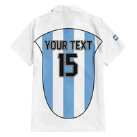 Custom Argentina Football Family Matching Summer Maxi Dress and Hawaiian Shirt Vamos Vamos Argentina
