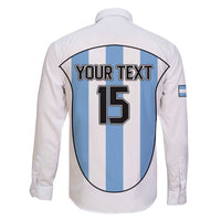 Custom Argentina Football Family Matching Summer Maxi Dress and Hawaiian Shirt Vamos Vamos Argentina
