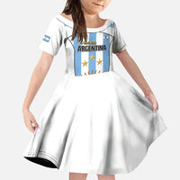 Custom Argentina Football Family Matching Tank Maxi Dress and Hawaiian Shirt Vamos Vamos Argentina