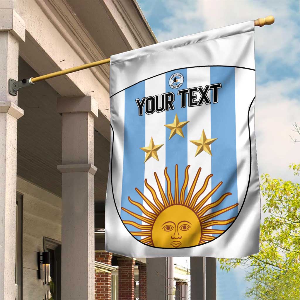 Custom Argentina Football Garden Flag Vamos Vamos Argentina