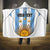 Custom Argentina Football Hooded Blanket Vamos Vamos Argentina