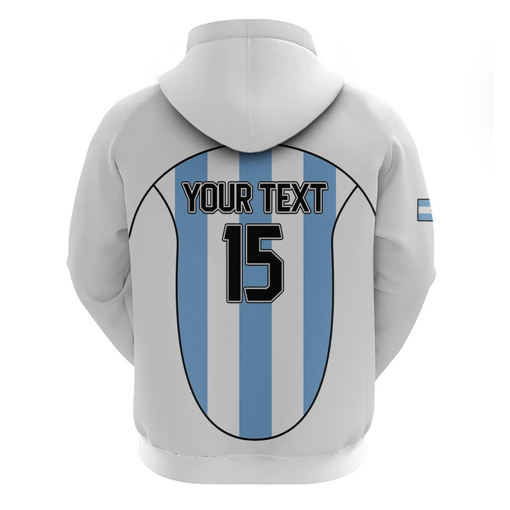Custom Argentina Football Hoodie Vamos Vamos Argentina