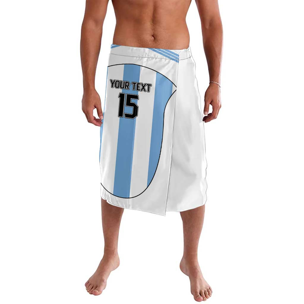 Custom Argentina Football Lavalava Vamos Vamos Argentina
